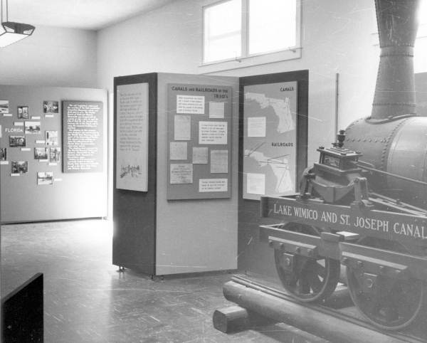 Interior view of the Constitution Convention museum - Port Saint Joe, Florida
