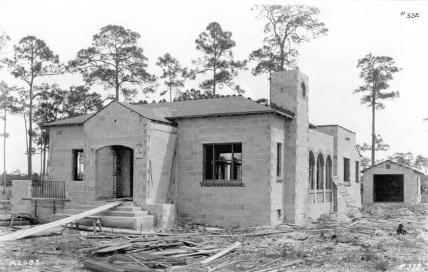 Residence at 2703 Alhambra Circle under construction - Coral Gables, Florida
