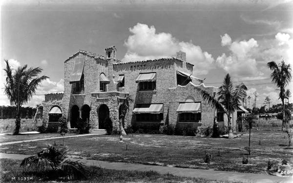 Purcell residence at 1327 North Greenway Drive - Coral Gables, Florida