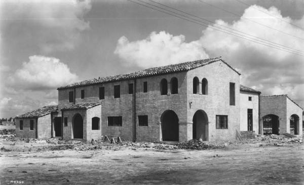 Residence under construction at 4209 Santa Maria Street - Coral Gables, Florida