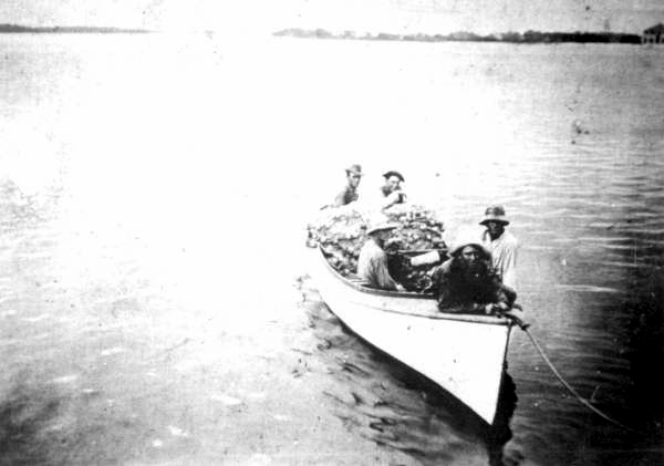 Fishermen with nets - Cortez, Florida