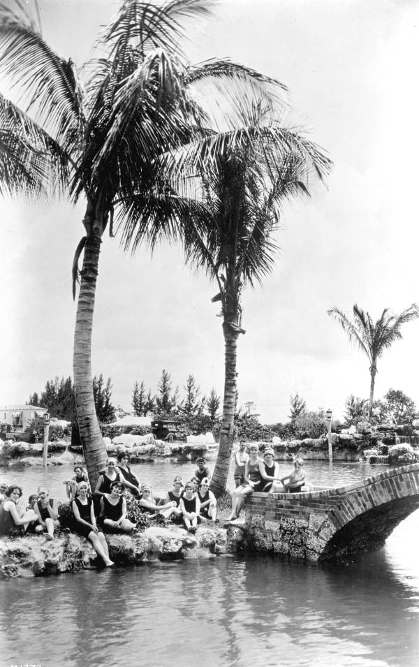 Women at the Venetian Pool - Coral Gables, Florida