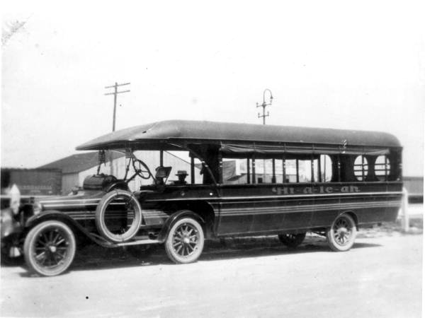 Land developers' tour bus - Hialeah, Florida
