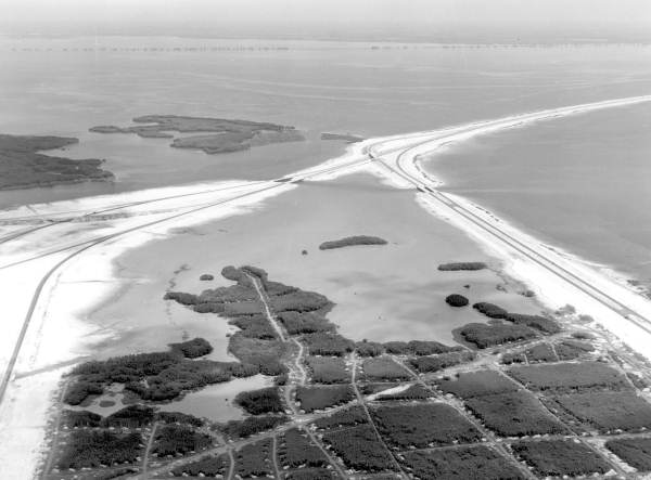 Aerial view of Interstate 4 - Pinellas County, Florida