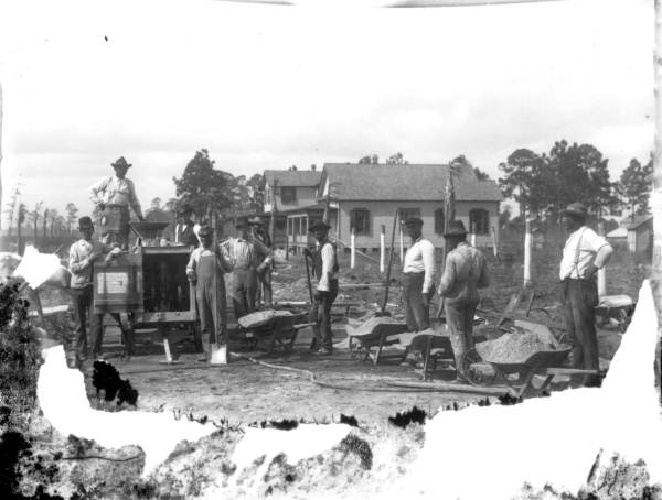 Early road-building - Duval County (?), Florida