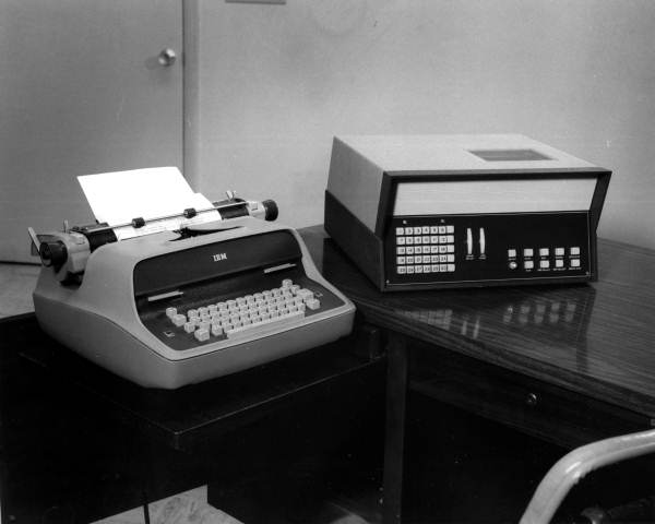 The "Type-A-Matic", developed and built by Milgo Electronic Corp. - Miami, Florida