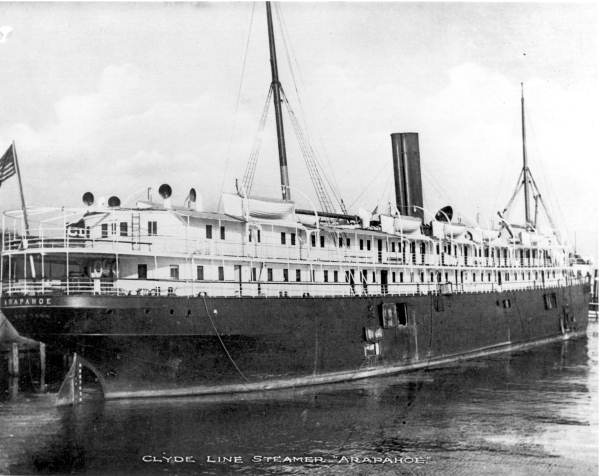 Clyde Line steamer "Arapahoe" - Jacksonville, Florida