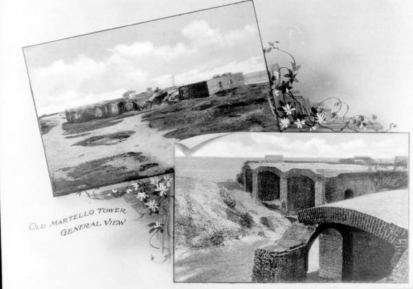 General view of Martello Towers - Key West, Florida