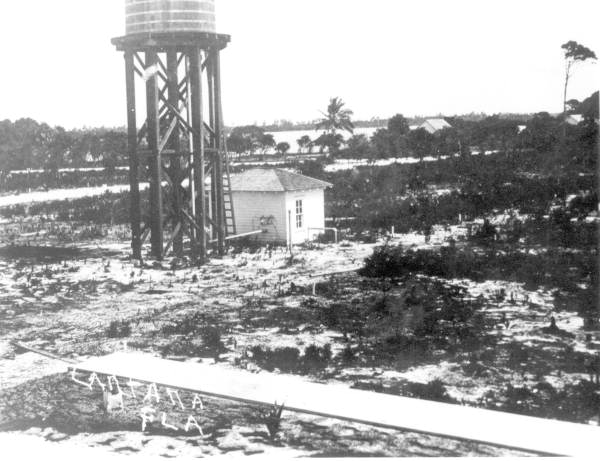 Water tower - Lantana, Florida.