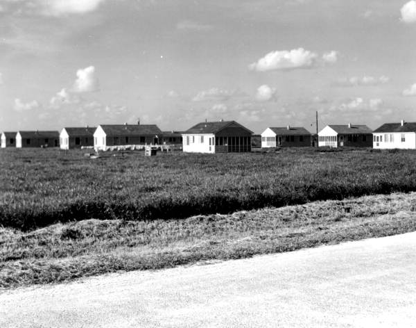 Dwellings for migrant workers - Belle Glade, Florida.