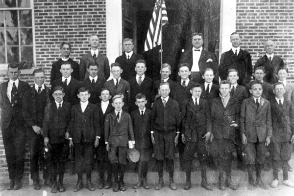 First Boy Scout Troop in Monticello.