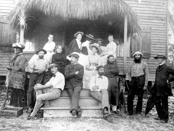 Some residents of Coconut Grove, Florida