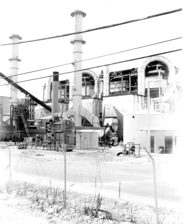 Resource recovery plant of the public works department - Miami, Florida.