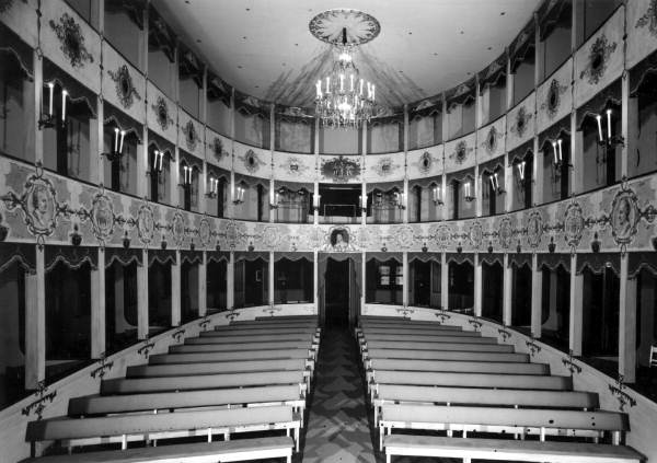 Interior view of the Asolo theater - Sarasota, Florida.