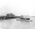 G.W. Corbett's Fish & Oyster Depot on the dock - Saint Augustine, Florida