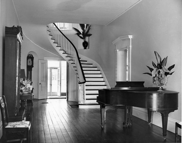 Interior view showing stairs at the Grove - Tallahassee, Florida