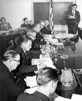 "Johns" Committee meeting in a session - Tallahassee, Florida.