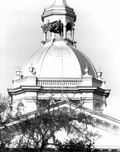 Confederate flag flying at the Capitol - Tallahassee, Florida.