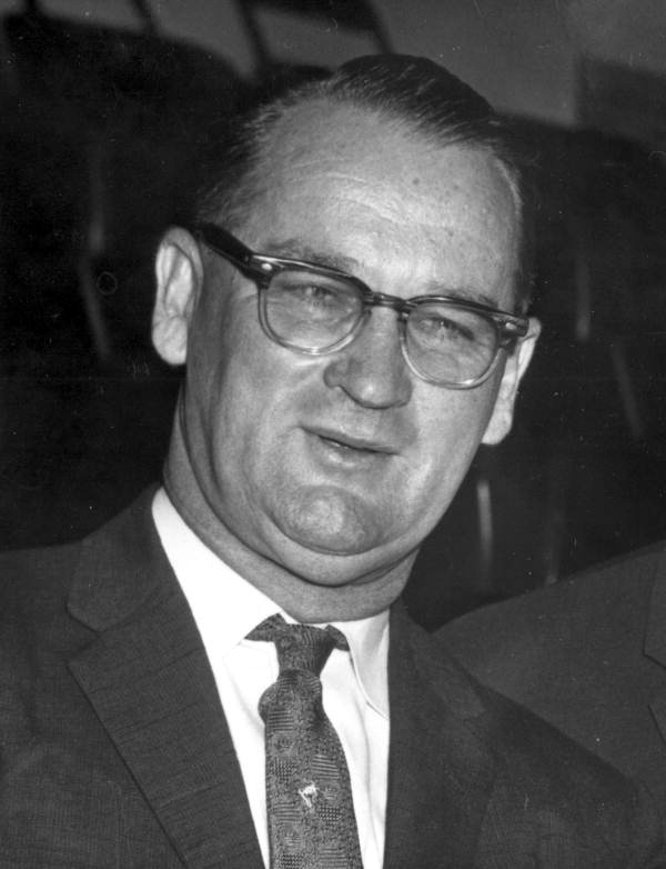 Portrait of Democrat Senate President W. Randolph Hodges - Cedar Key, Florida