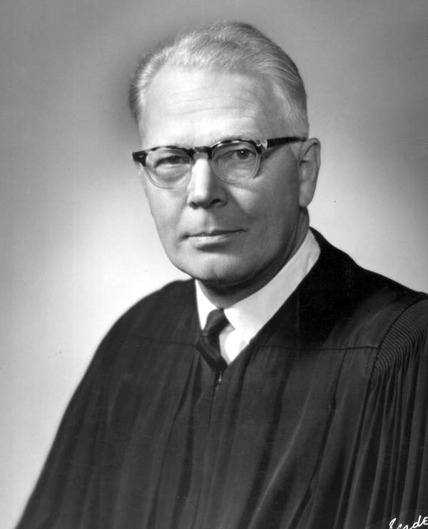 Portrait of Supreme Court Justice Campbell Thornal - Tallahassee, Florida.
