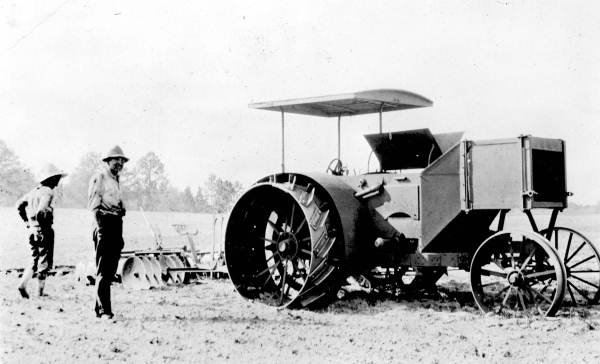 Tractor at Mr. Burt's Spring Garden Ranch