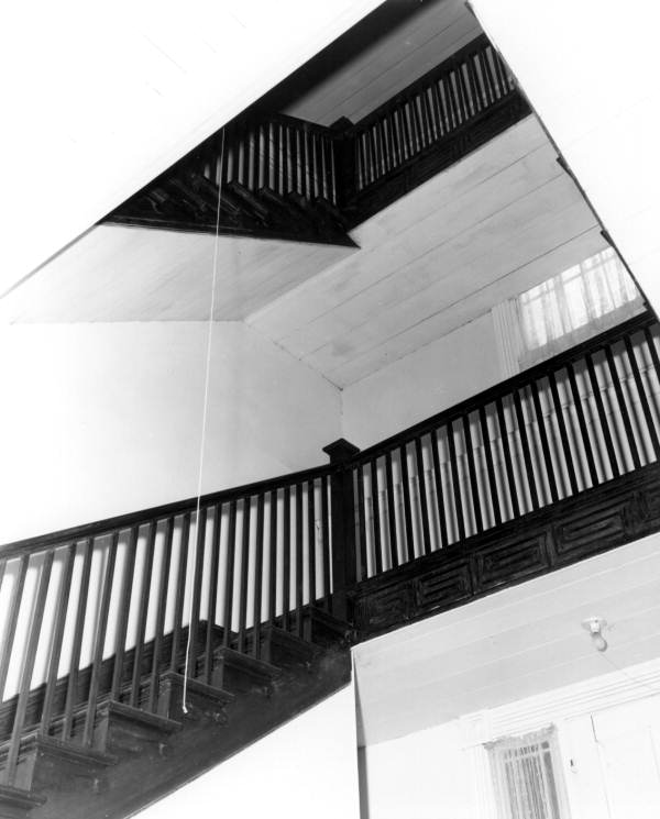 Cherrywood staircase at the Lyndhurst Plantation - Jefferson County, Florida