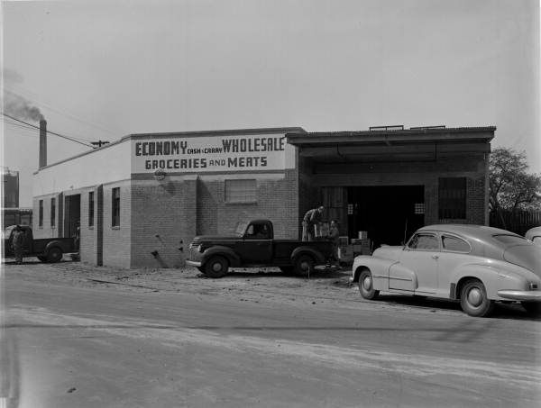 Lovett's Food Store's Economy Wholesale Groceries & Meats warehouse- Jacksonville, Florida.