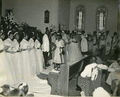 Elihu and Delores McCoy's wedding at Bethel AME Church in Tallahassee.