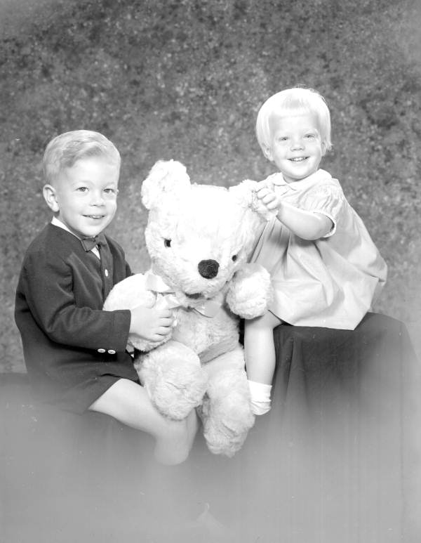 Portrait of the children of J.R. Sweat - Tallahassee, Florida.