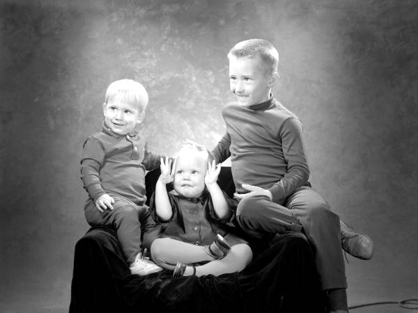 Portrait of the Lofton children - Tallahassee, Florida.