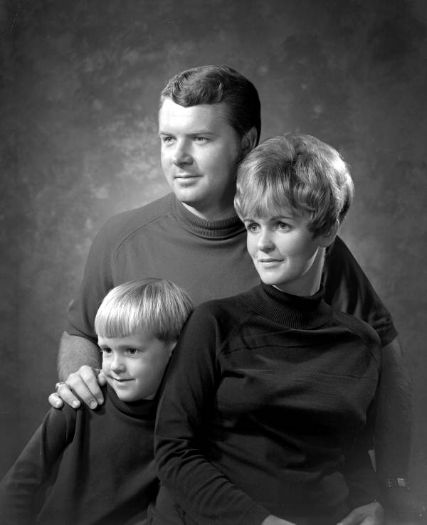 Portrait of Rob, Bob and Nancy Durocher - Tallahassee, Florida.
