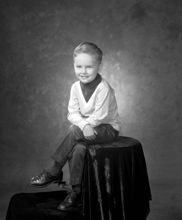 Portrait of 4 year old Lesle Williams - Tallahassee, Florida.