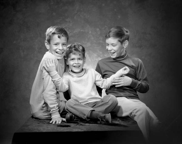 Portrait of David, Bert and Joey Williams - Tallahassee, Florida.