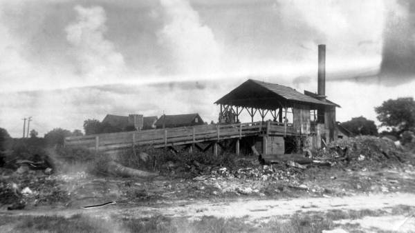 Incinerator in Ft. Myers, Florida.