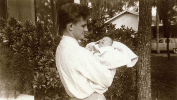 Florida's future 68th Supreme Court Justice Parker Lee McDonald as a proud father.