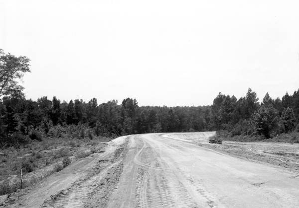 Highway construction of unidentified road
