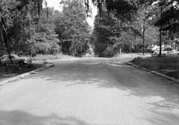 Looking east on 6th Street at Marion in Tallahassee