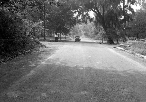 Looking west on 6th Street at Marion in Tallahassee