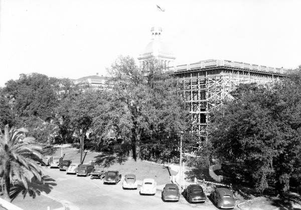 Construction of South Wing of the Capitol - Tallahassee, Florida .