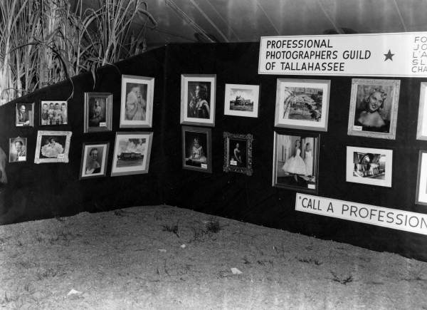 North Florida Fair booth for the Professional Photographers Guild of Tallahassee - Tallahassee, Florida
