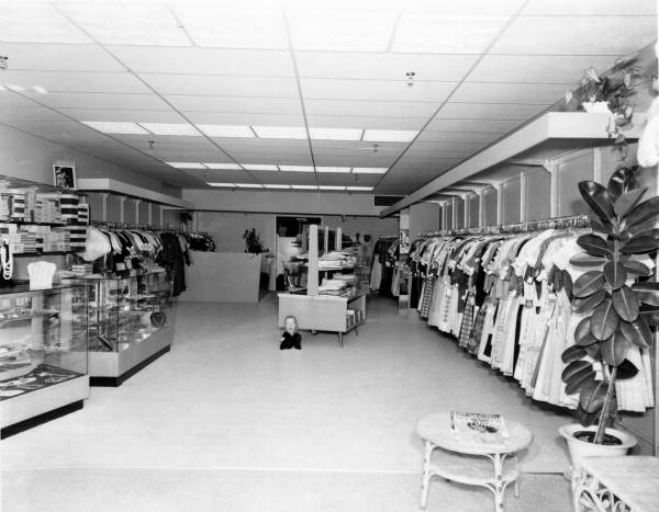 Interior of Lillian's Shop on Adams Street - Tallahassee, Florida .