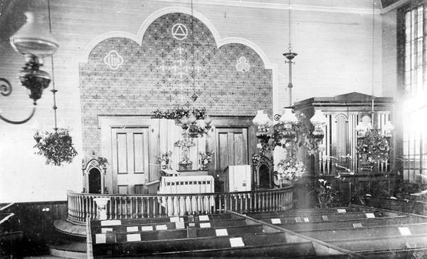 Interior of Trinity Episcopal Church - Apalachicola, Florida .