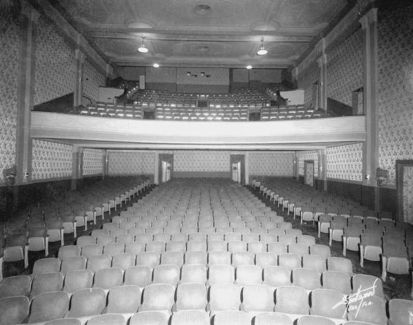 Seating at the Imperial Theater in Jacksonville.