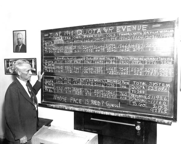 Great Southern Trucking blackboard quotas and review.