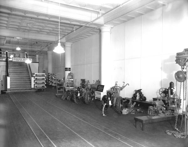Machinery at the S.B. Hubbard Company.