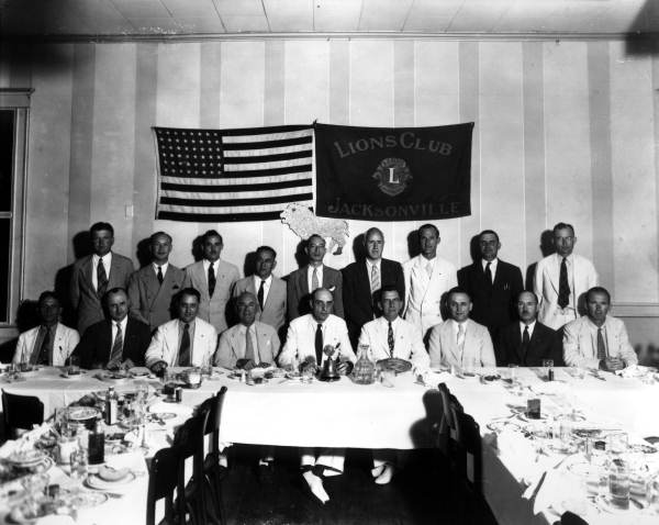 Lions Club meeting at the Hotel Seminole - Jacksonville, Florida.