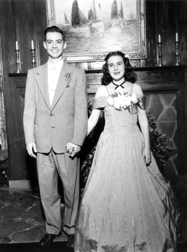 Couple at the graduation of Jacksonville Technical School.