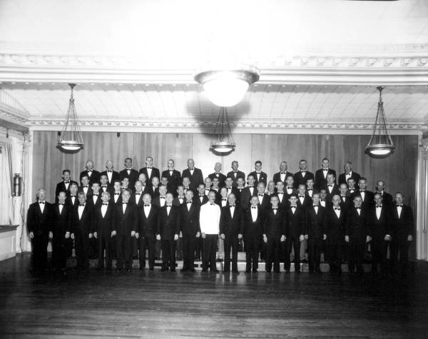 Jacksonville male choir.