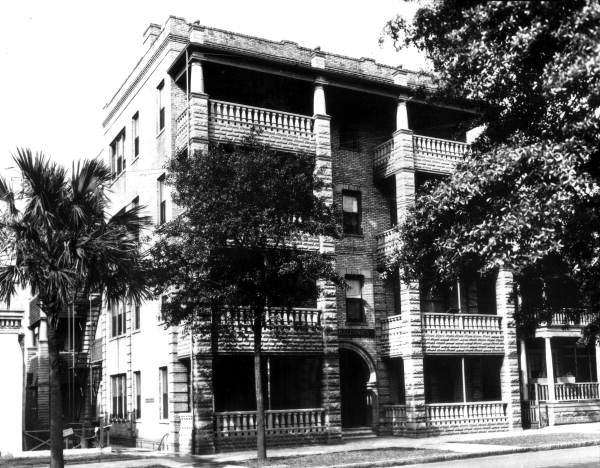 "The Balconies" apartment building - Jacksonville, Florida.