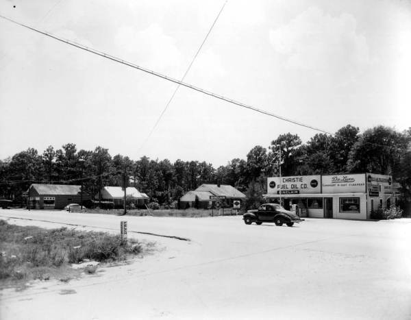 Service station.